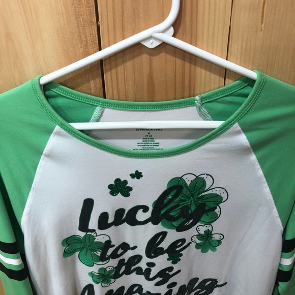 Celebrate St Patrick’s Day Women’s Tee Shirt. - Picture 5 of 6